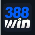388Win official app logo blue and white