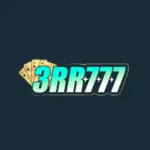 3rr777 app official logo design on dark background
